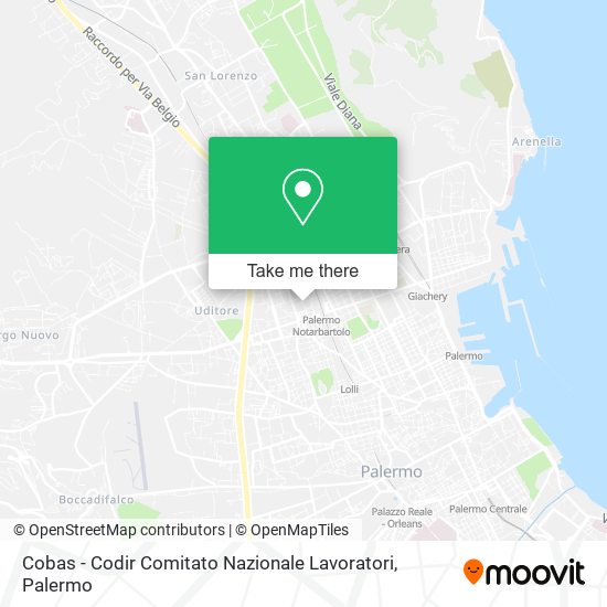 Cobas - Codir Comitato Nazionale Lavoratori map