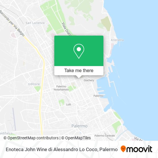 Enoteca John Wine di Alessandro Lo Coco map