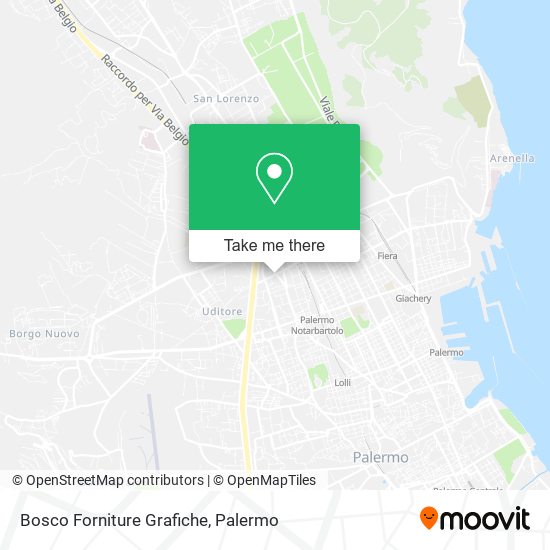Bosco Forniture Grafiche map