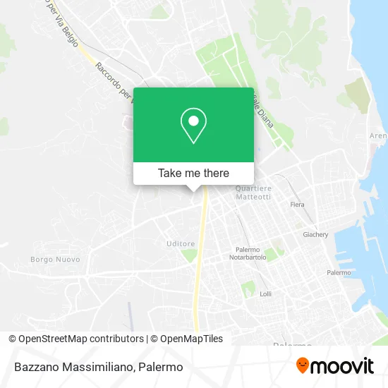 Bazzano Massimiliano map