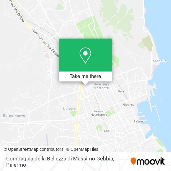 Compagnia della Bellezza di Massimo Gebbia map