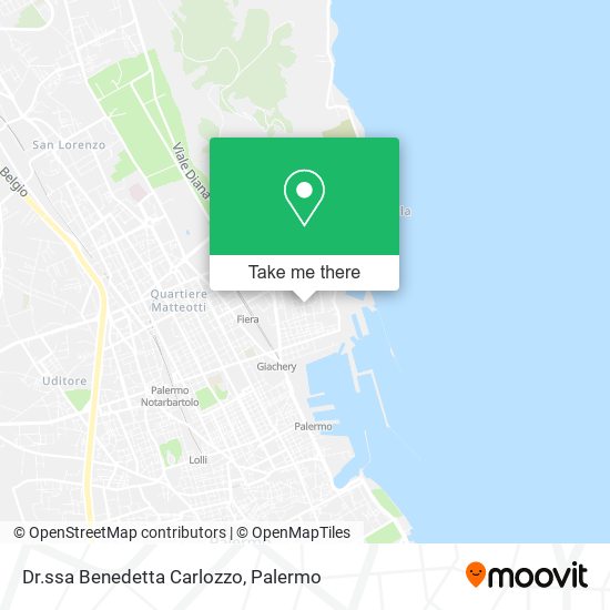Dr.ssa Benedetta Carlozzo map