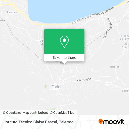 Istituto Tecnico Blaise Pascal map