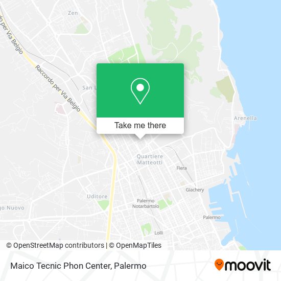 Maico Tecnic Phon Center map