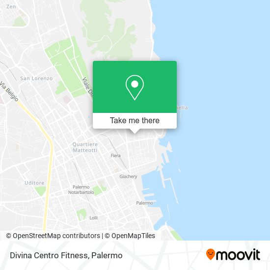 Divina Centro Fitness map