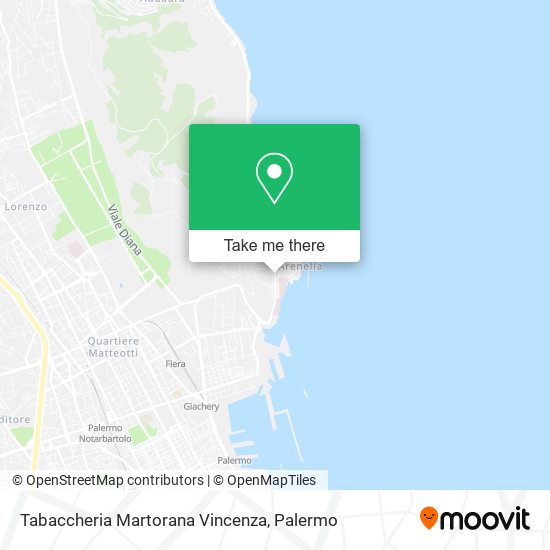 Tabaccheria Martorana Vincenza map