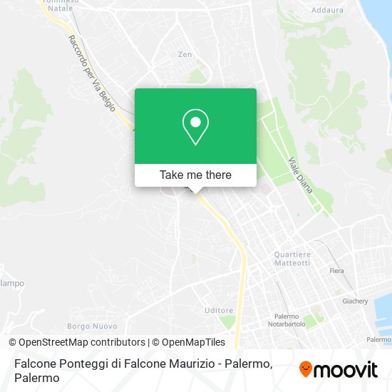 Falcone Ponteggi di Falcone Maurizio - Palermo map