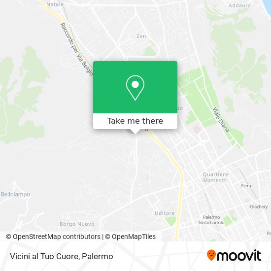 Vicini al Tuo Cuore map