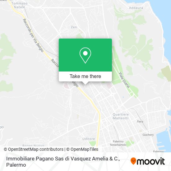 Immobiliare Pagano Sas di Vasquez Amelia & C. map