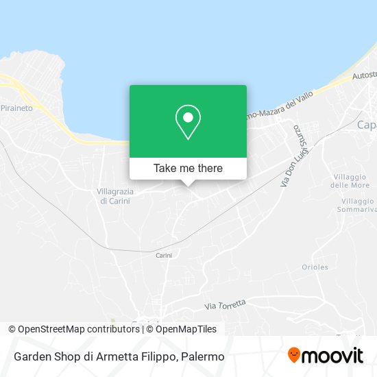 Garden Shop di Armetta Filippo map