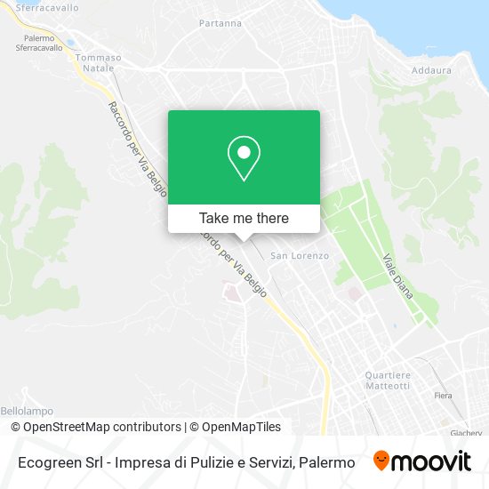 Ecogreen Srl - Impresa di Pulizie e Servizi map