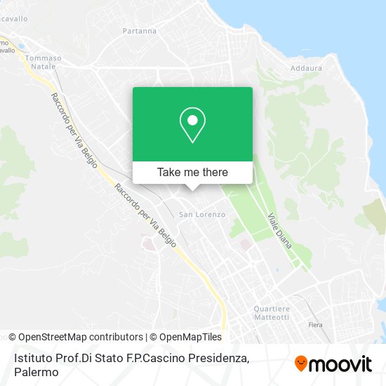 Istituto Prof.Di Stato F.P.Cascino Presidenza map