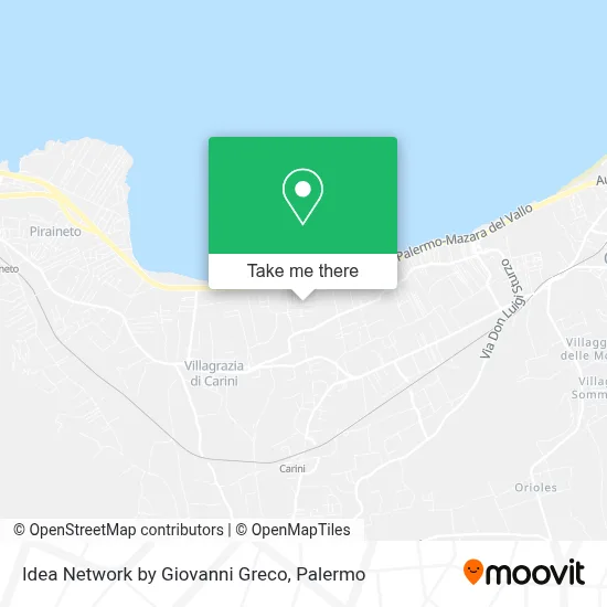 Idea Network by Giovanni Greco map