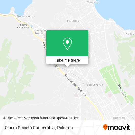 Cipem Società Cooperativa map