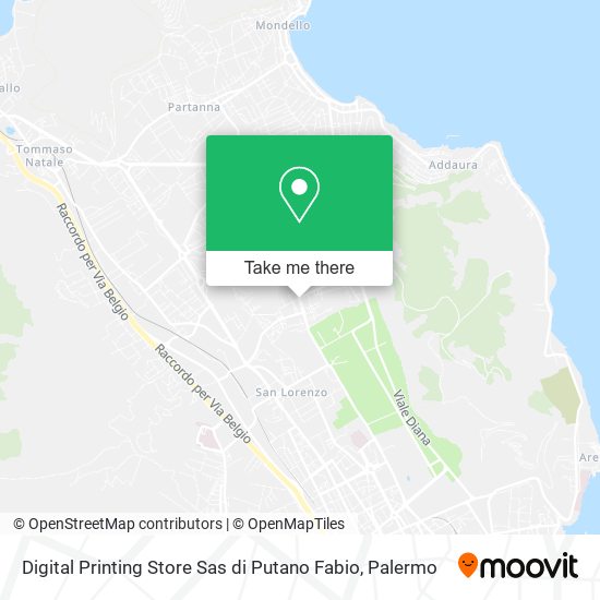 Digital Printing Store Sas di Putano Fabio map