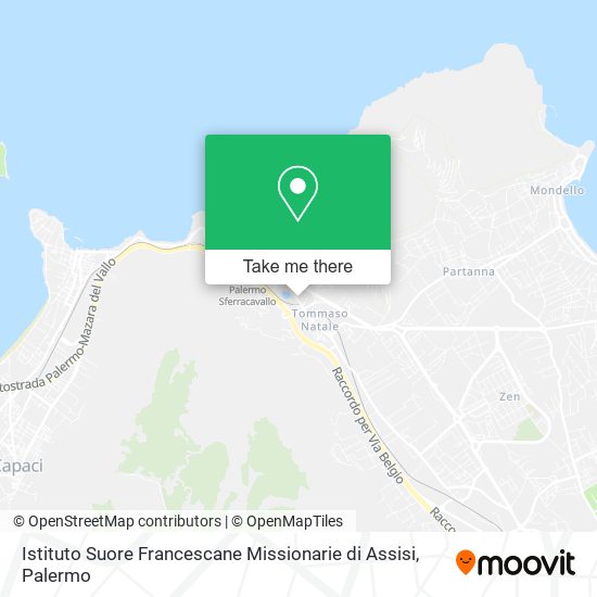 Istituto Suore Francescane Missionarie di Assisi map