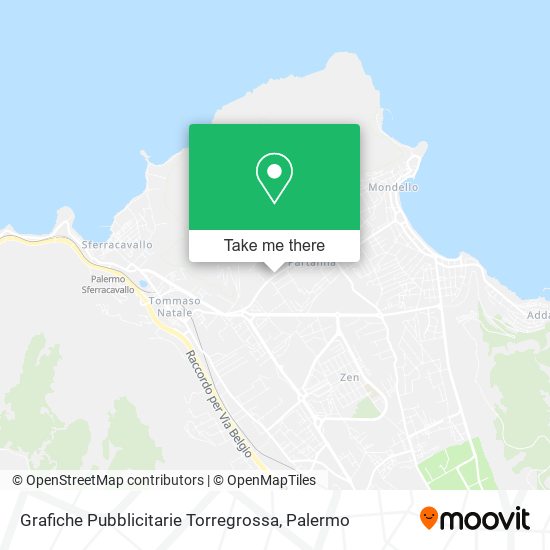Grafiche Pubblicitarie Torregrossa map