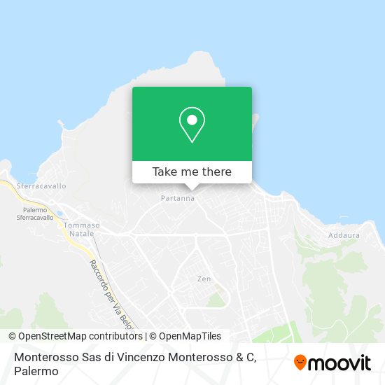 Monterosso Sas di Vincenzo Monterosso & C map