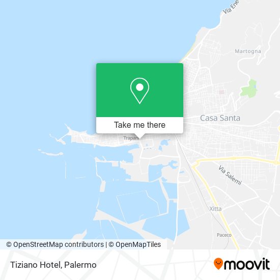 Tiziano Hotel map