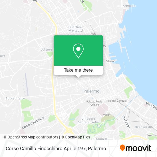 Corso Camillo Finocchiaro Aprile 197 map