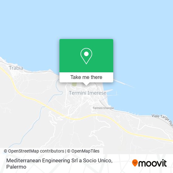 Mediterranean Engineering Srl a Socio Unico map