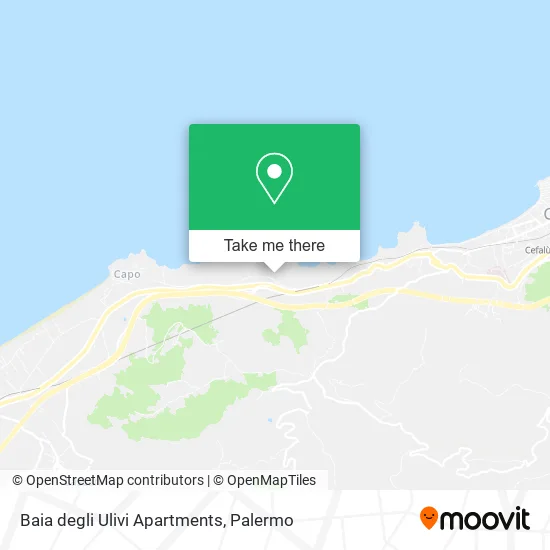 Baia degli Ulivi Apartments map