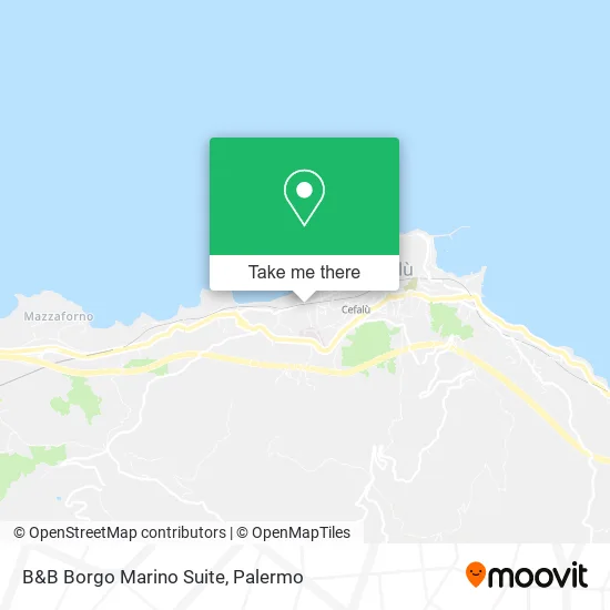 B&B Borgo Marino Suite map
