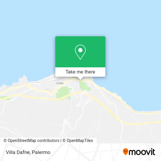 Villa Dafne map