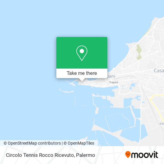 Circolo Tennis Rocco Ricevuto map