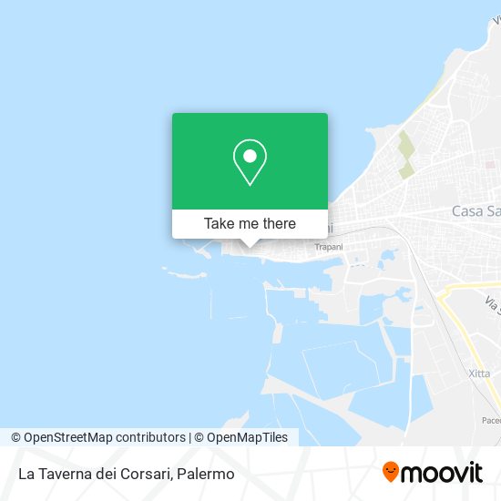 La Taverna dei Corsari map