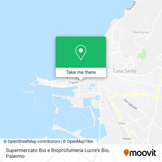 Supermercato Bio e Bioprofumeria Lucre's Bio map
