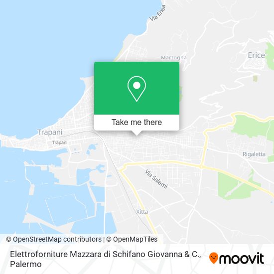 Elettroforniture Mazzara di Schifano Giovanna & C. map