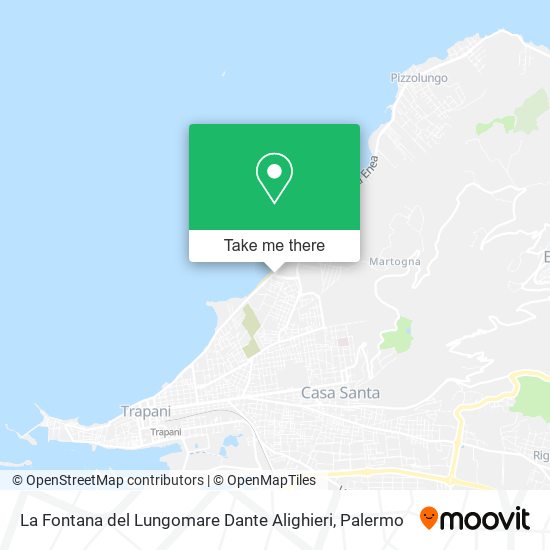 La Fontana del Lungomare Dante Alighieri map