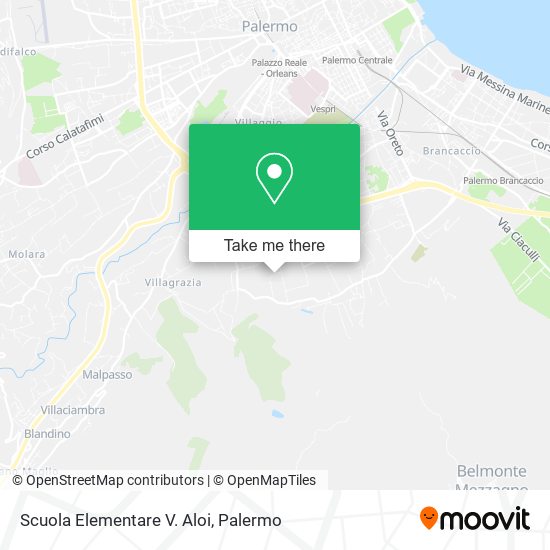 Scuola Elementare V. Aloi map