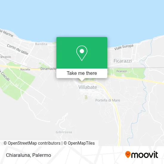 Chiaraluna map