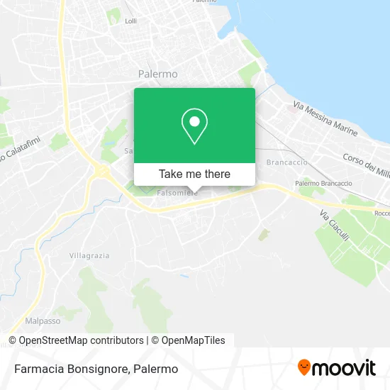 Bonsignore Pharmacy map