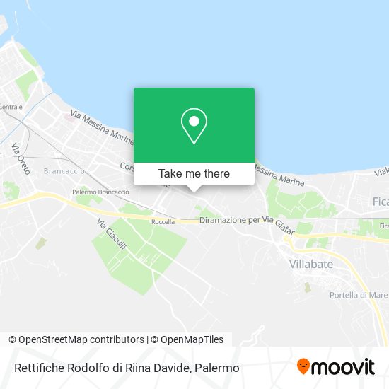 Rettifiche Rodolfo di Riina Davide map