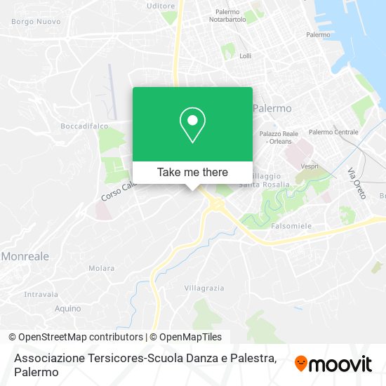 Associazione Tersicores-Scuola Danza e Palestra map