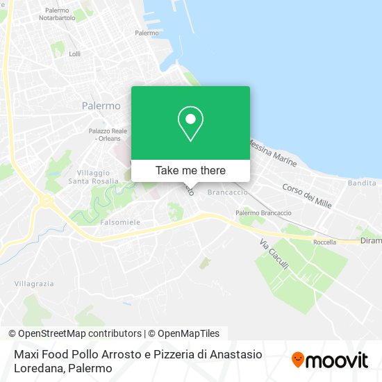Maxi Food Pollo Arrosto e Pizzeria di Anastasio Loredana map