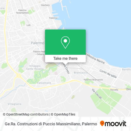 Ge.Ra. Costruzioni di Puccio Massimiliano map