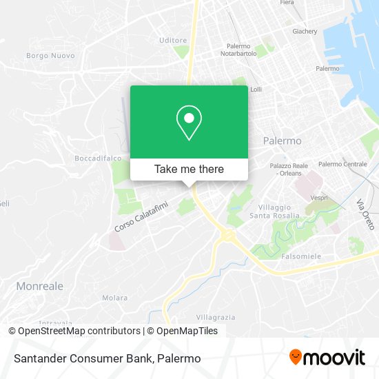 Santander Consumer Bank map