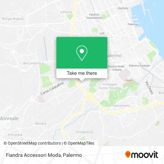 Fiandra Accessori Moda map