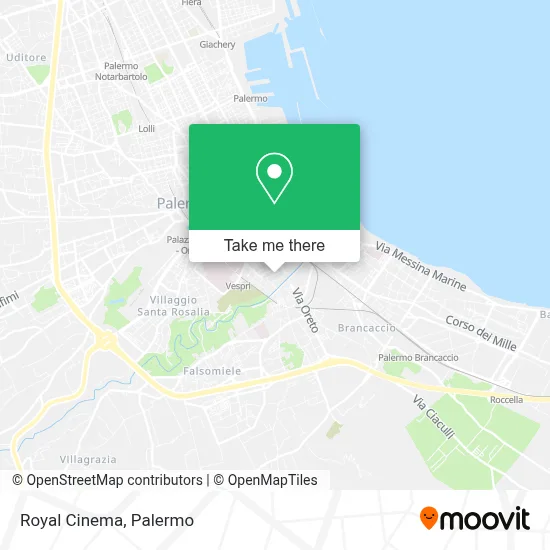 Royal Cinema map