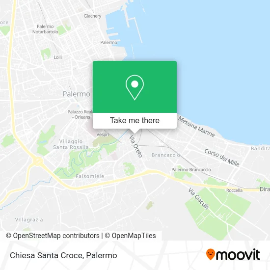 Holy Cross Church map