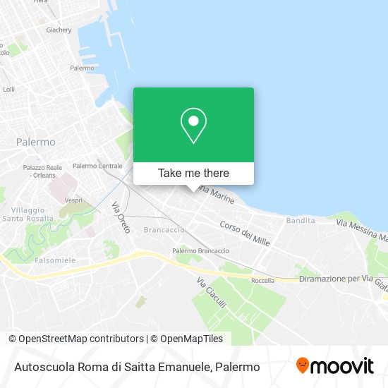 Autoscuola Roma di Saitta Emanuele map