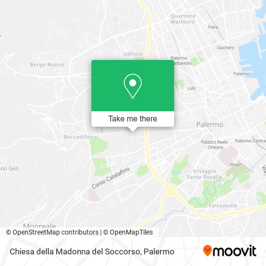 Chiesa della Madonna del Soccorso map