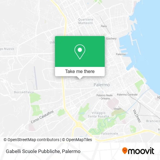 Gabelli Scuole Pubbliche map