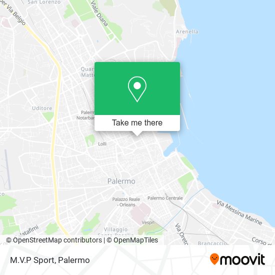 M.V.P Sport map