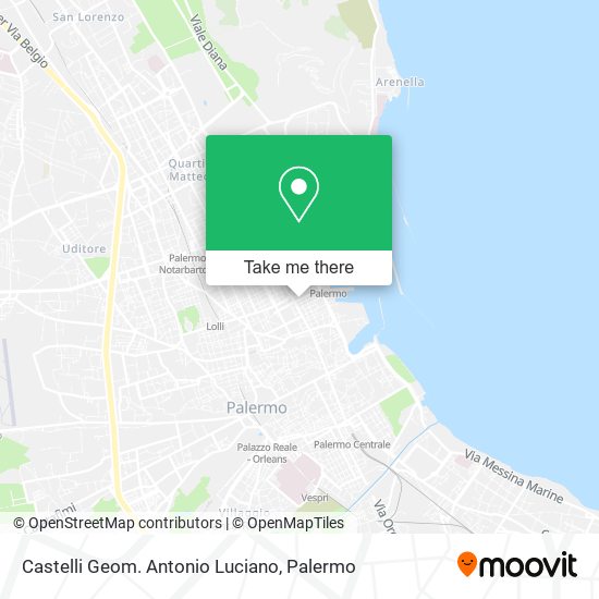 Castelli Geom. Antonio Luciano map