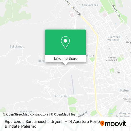Riparazioni Saracinesche Urgenti H24 Apertura Porte Blindate map
